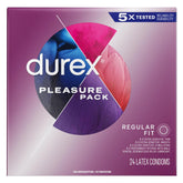 Durex Pleasure Pack Assorted Condoms